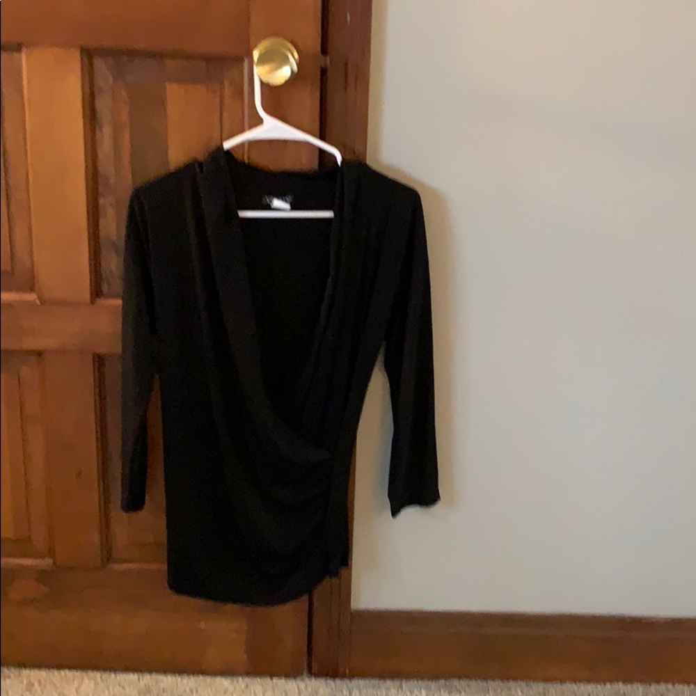 Plunge dress top